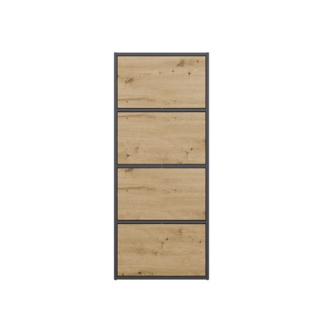 Komoda ALMA ANTRACYT DĄB ARTISAN