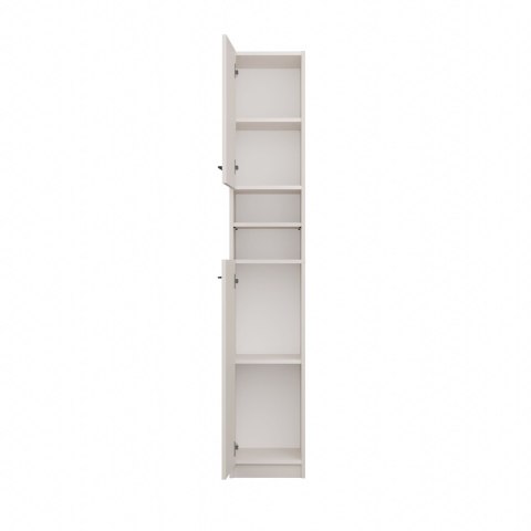 Szafka Łazienkowa Słupek 32 cm MARBELA 1.0 Regał Słupek 2 Drzwi KASZMIR BEŻ